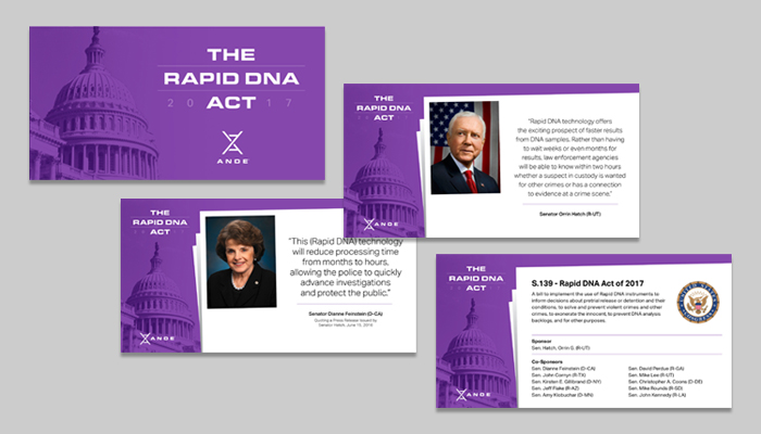 The Rapid DNA Act passes unanimously into law. 